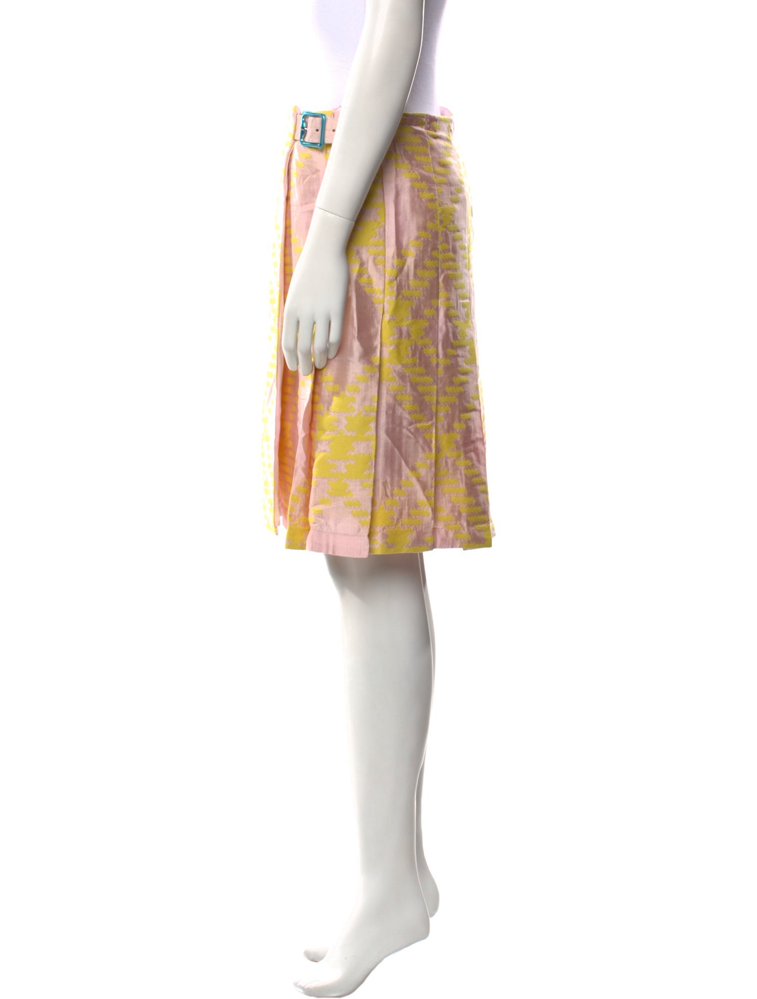 Burberry Printed Knee-Length Skirt w/ Tags