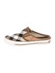 Burberry Prorsum House Check Pattern Canvas Sneakers