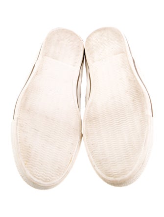 Burberry Prorsum House Check Pattern Canvas Sneakers