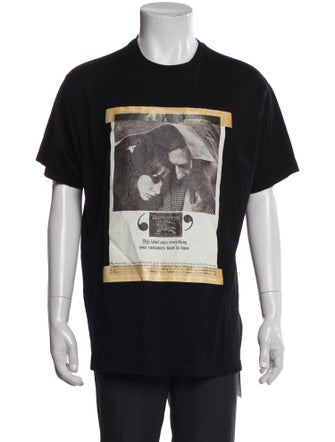 Burberry Graphic Print Crew Neck T-Shirt