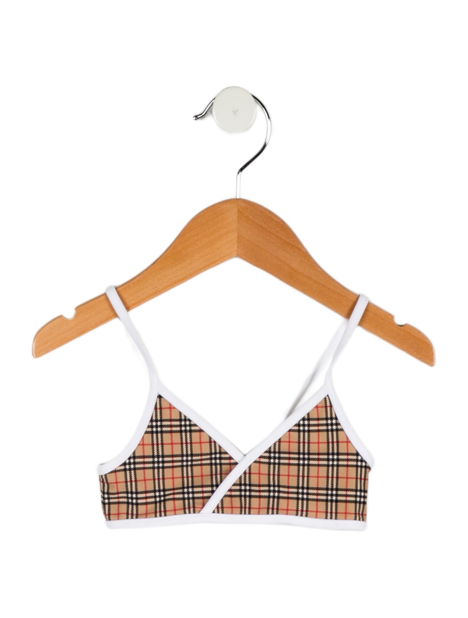 Burberry Toddler Girls' Checkprint Swim Top w/ Tags