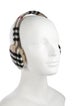 Burberry London Nova Check Cashmere Ear Muffs
