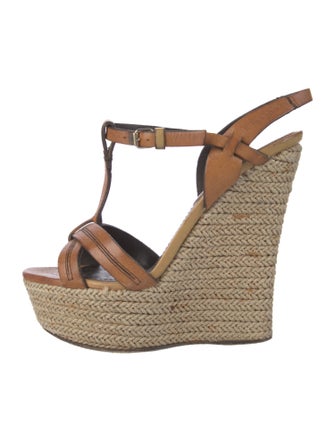 Burberry Leather Espadrilles