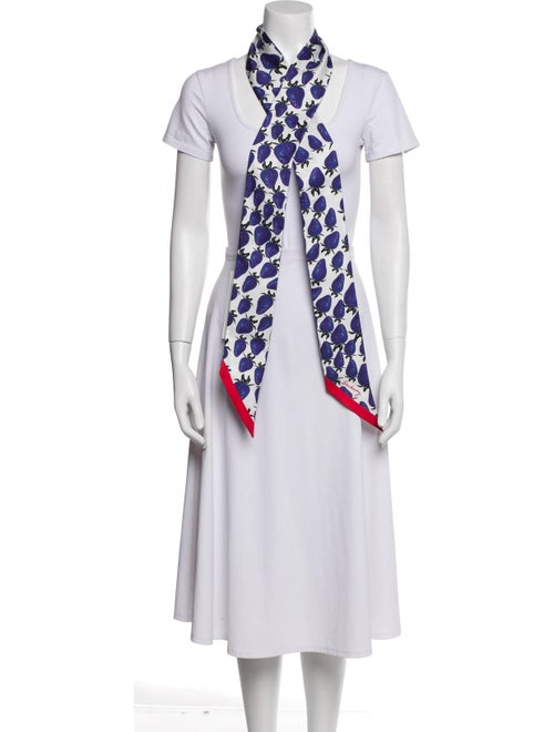 Burberry Silk Printed Scarf