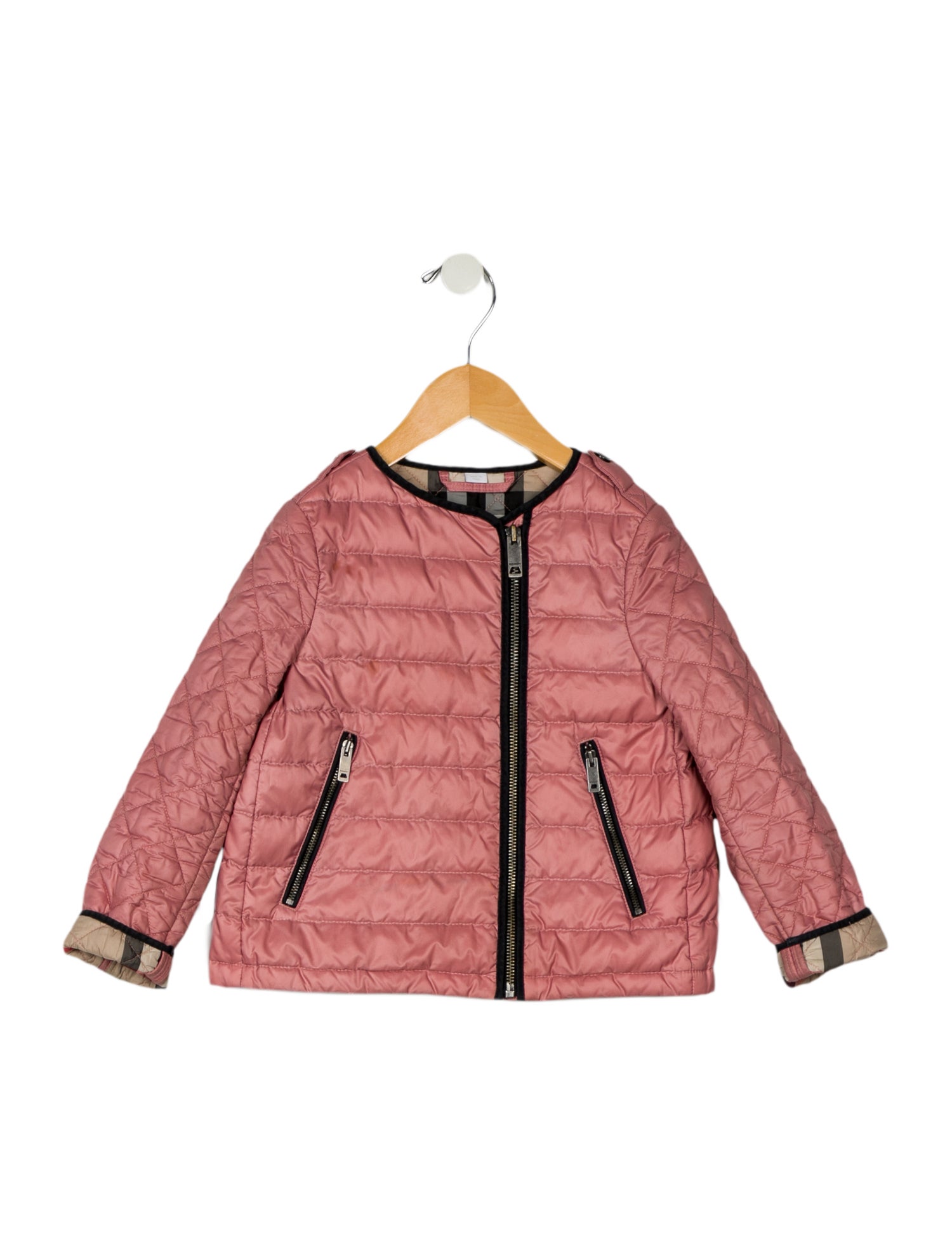 Burberry Burberry Girls' Zip-Up Down Jacket