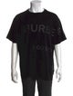 Burberry Graphic Print Crew Neck T-Shirt