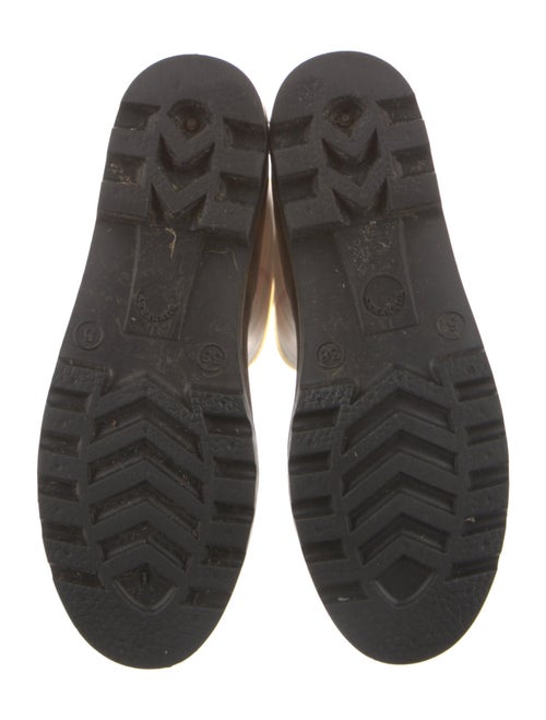 Burberry Nova Check Pattern Rubber Rain Boots