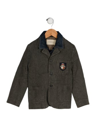 Burberry Toddler Boys' Embroidered Jacket