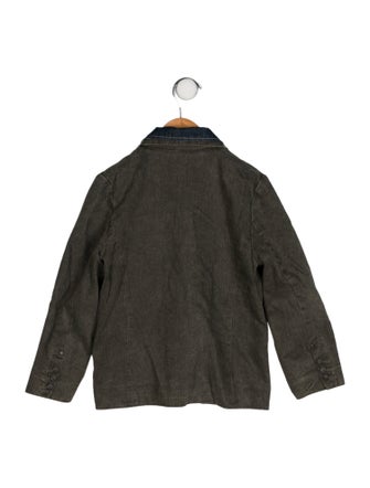 Burberry Toddler Boys' Embroidered Jacket