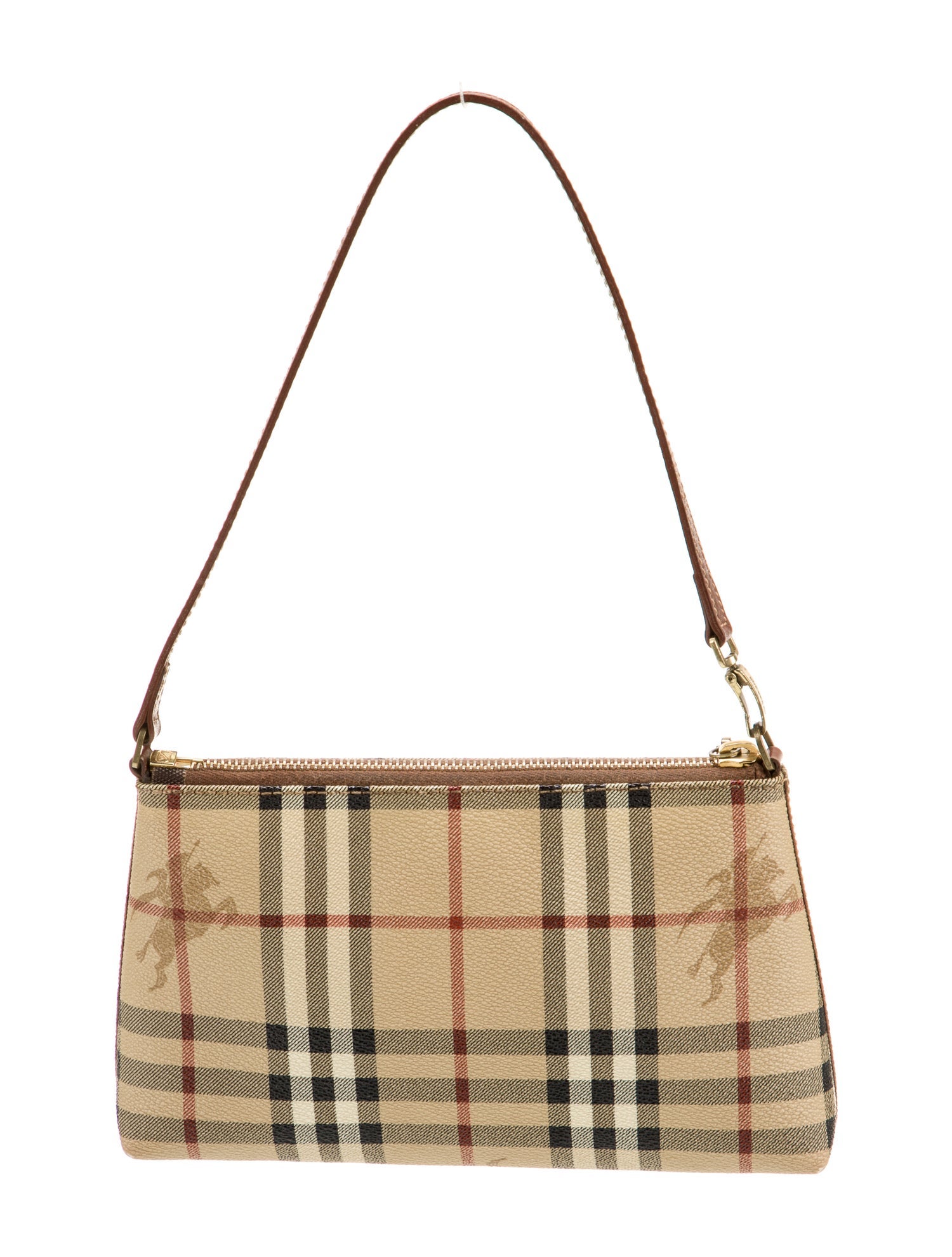 Burberry Haymarket Check Top Handle Bag