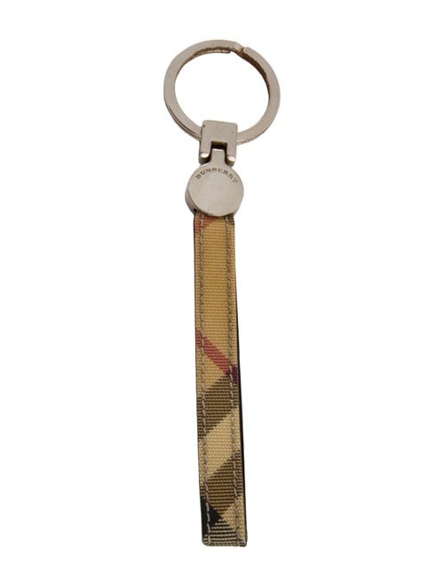 Burberry Canvas Keychain