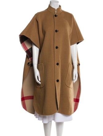 Burberry Wool Printed Coat