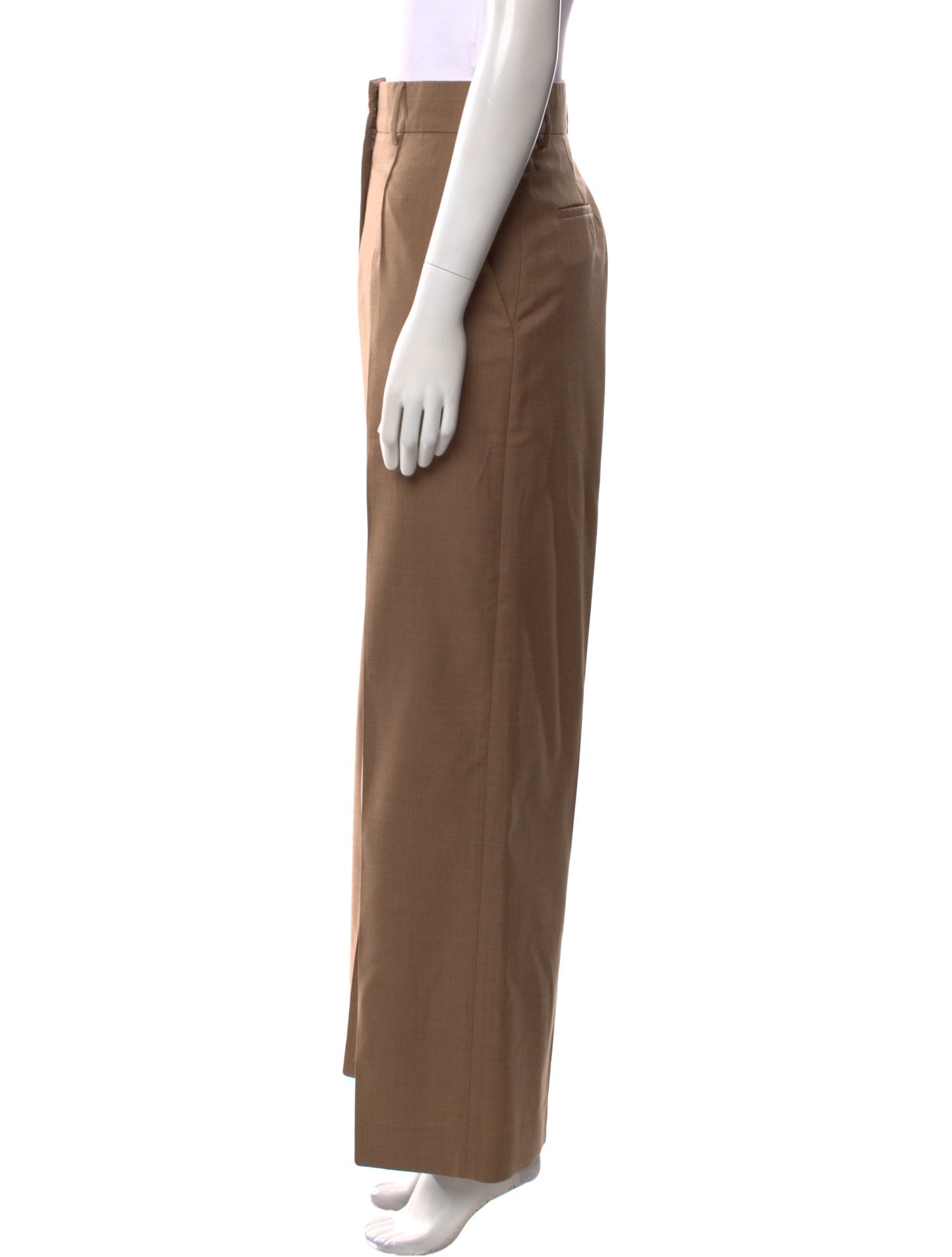 Burberry Wool Wide Leg Pants