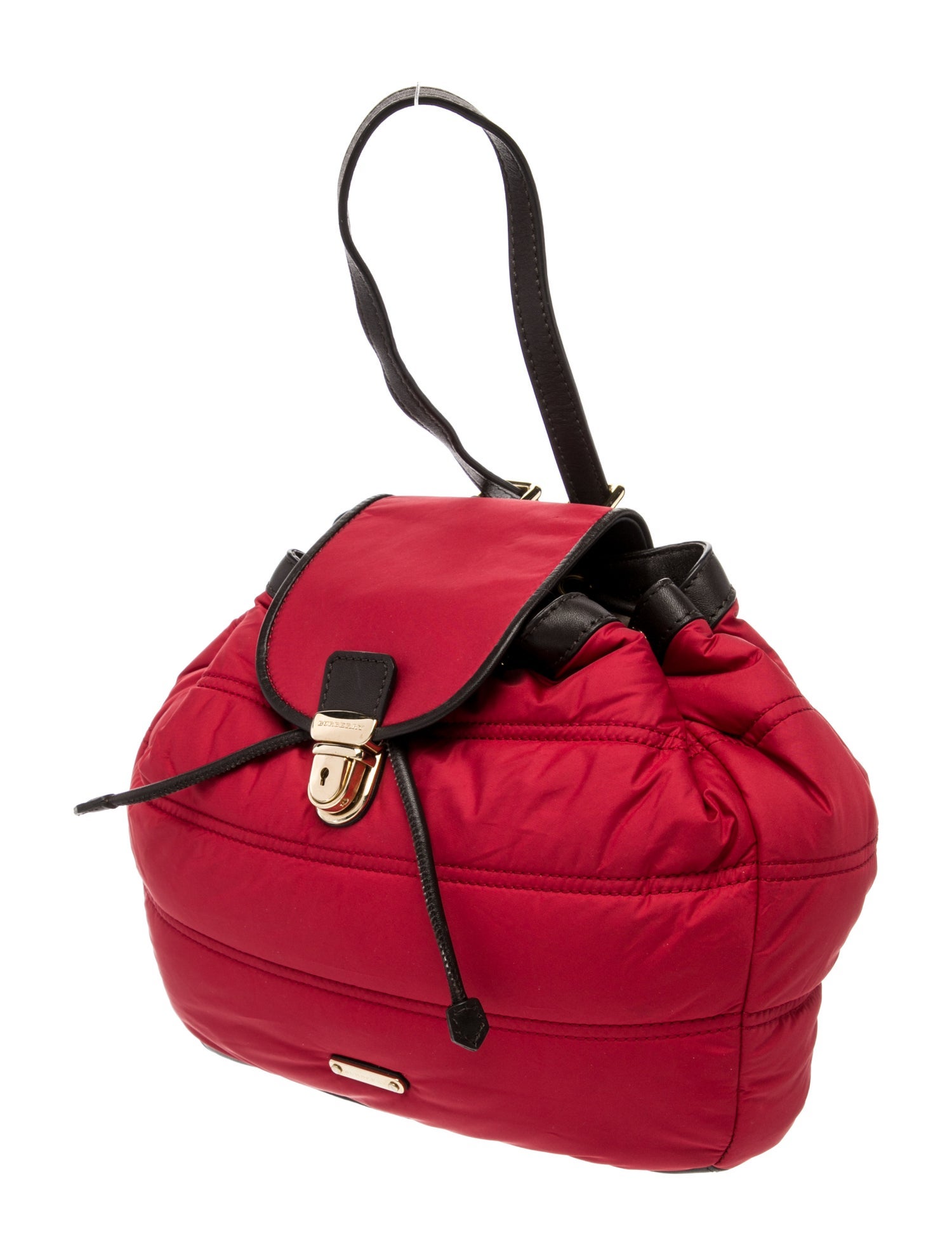 Burberry Nylon Top Handle Bag