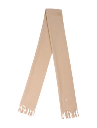 Burberry Cashmere Nova Check Pattern Scarf