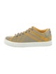 Burberry Exploded Check Pattern Canvas Sneakers