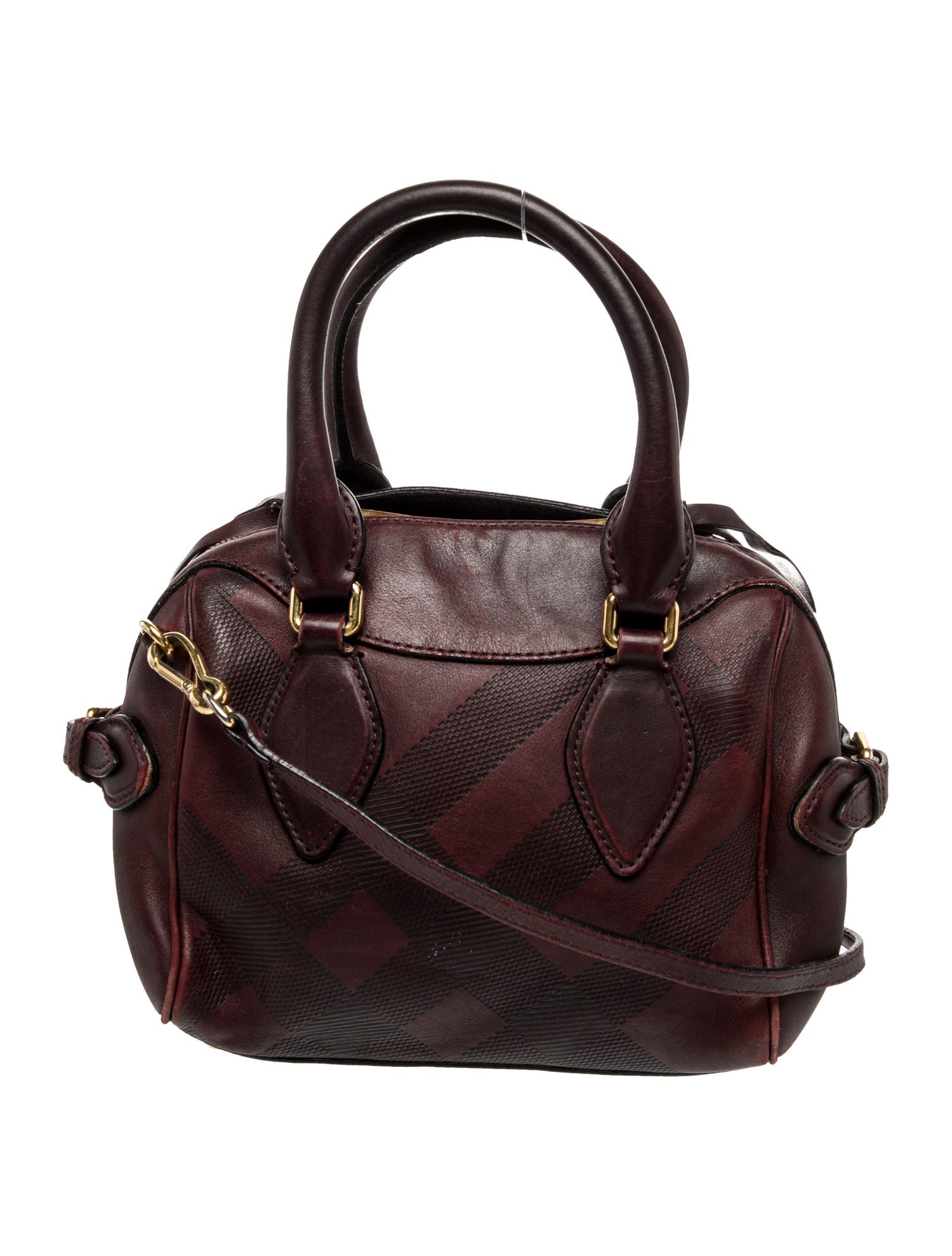 Burberry House Check Top Handle Bag