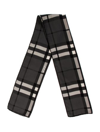 Burberry Silk Striped Scarf