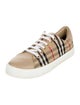 Burberry House Check Pattern Sneakers