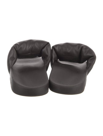 Burberry Leather Slides