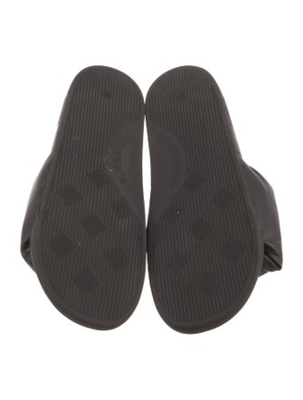 Burberry Leather Slides