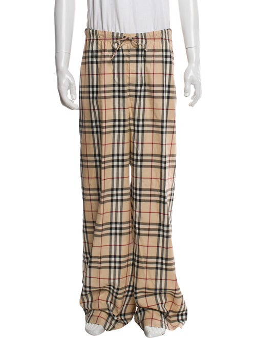 Burberry House Check Pattern Lounge Bottoms