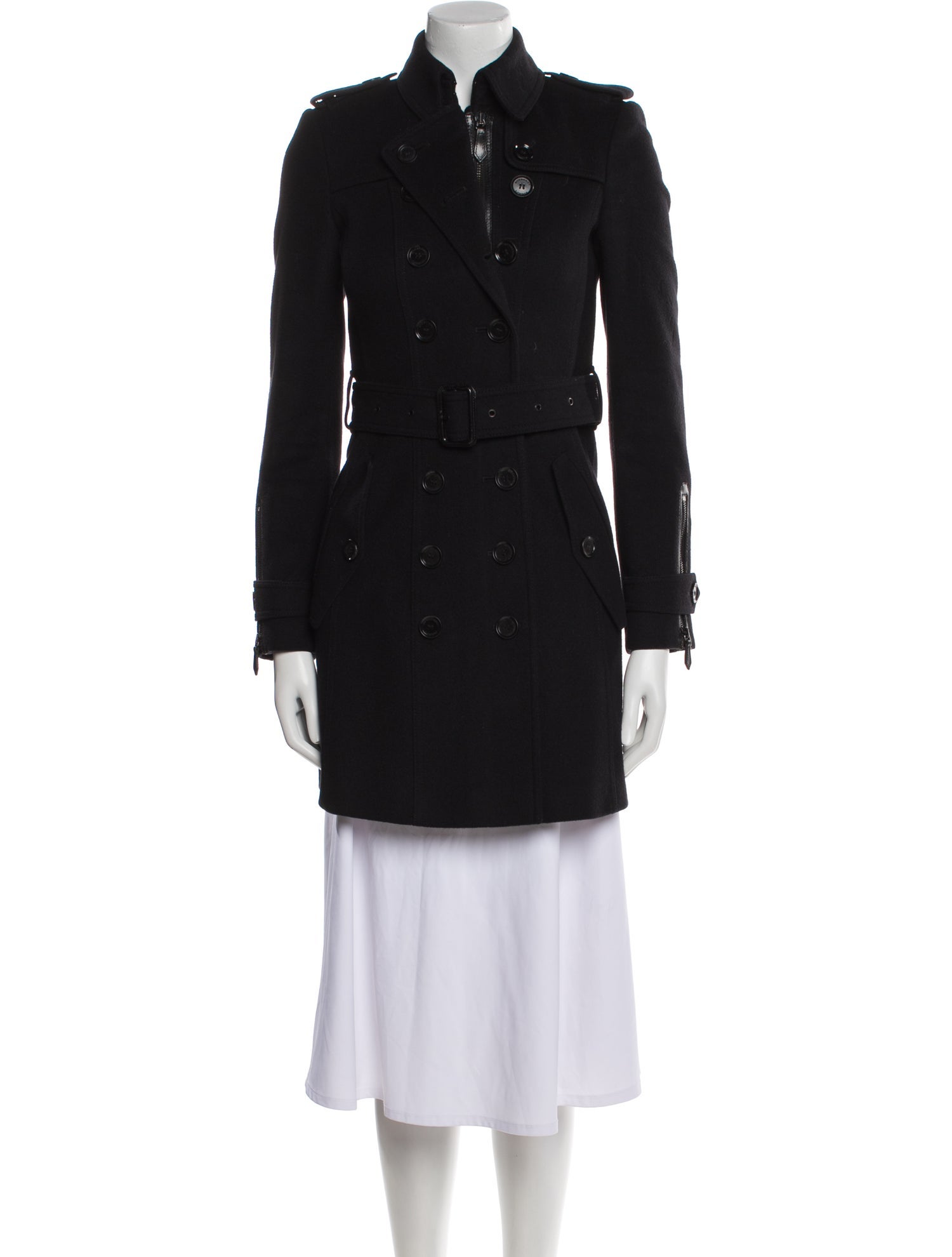 Burberry London Wool Peacoat