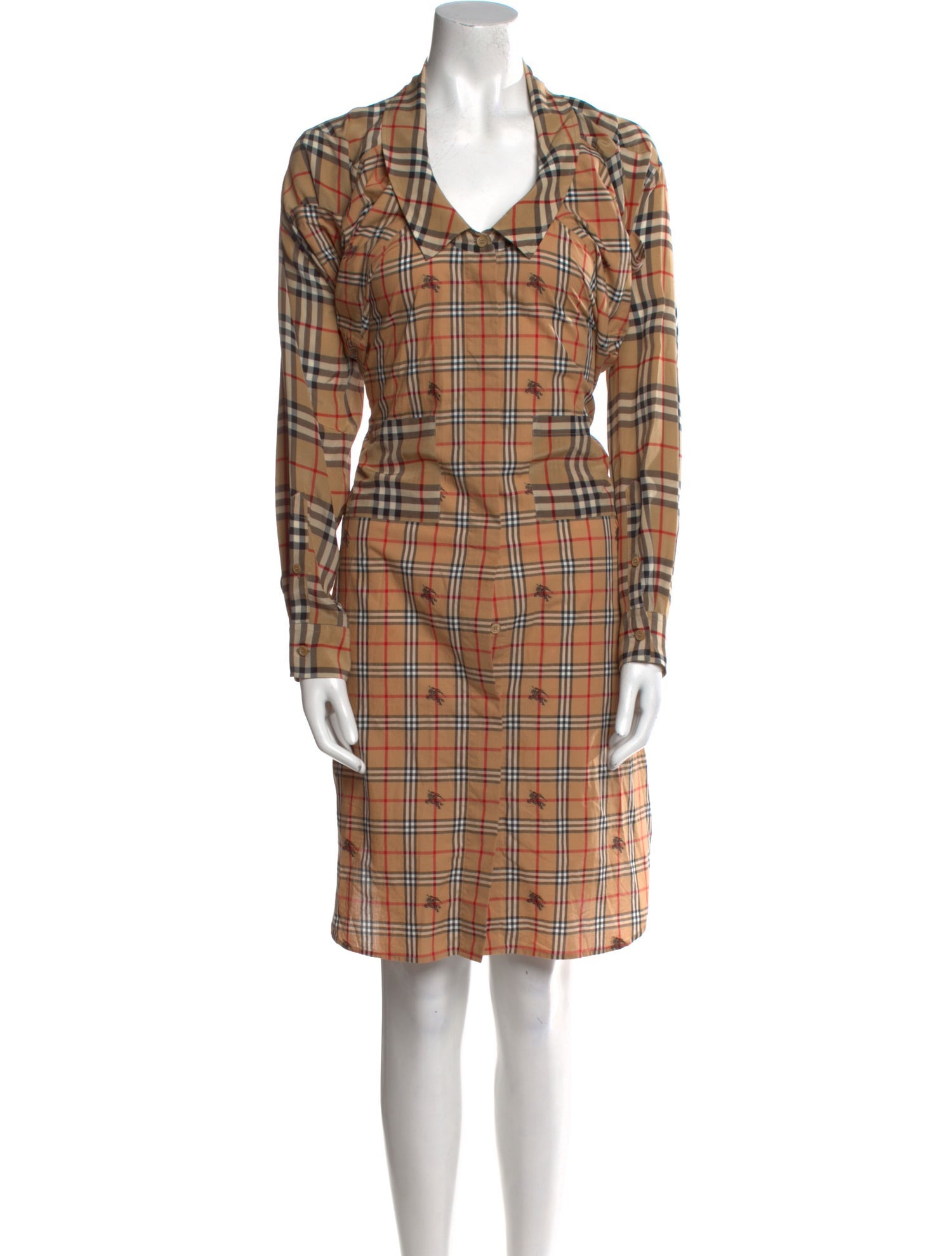 Burberry Silk Mini Dress