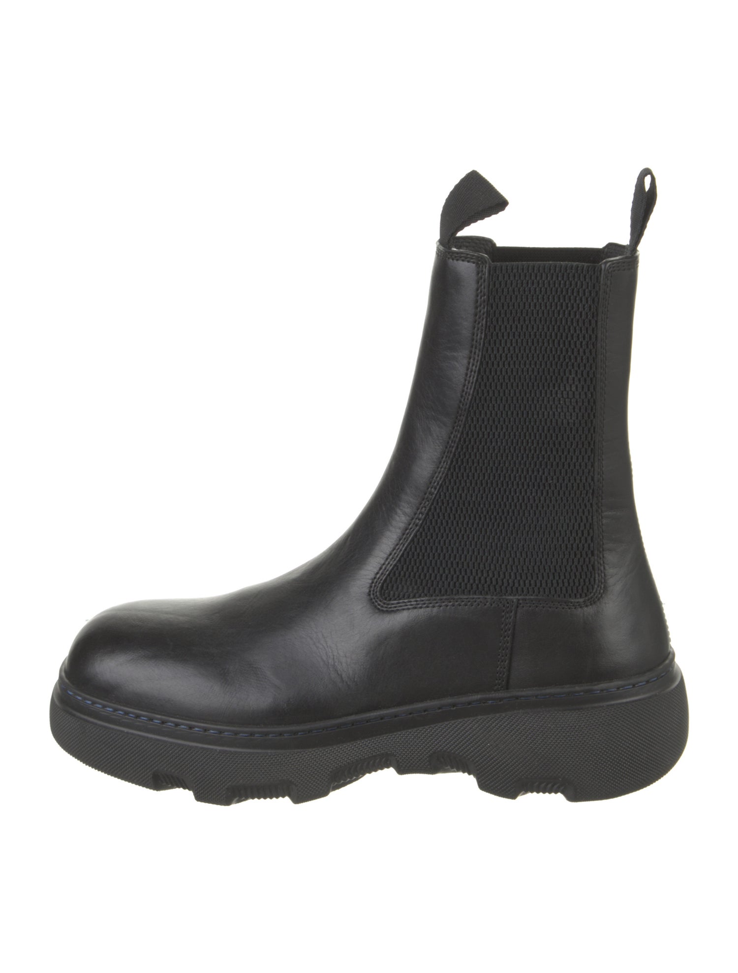 Burberry Creeper Leather Chelsea Boots