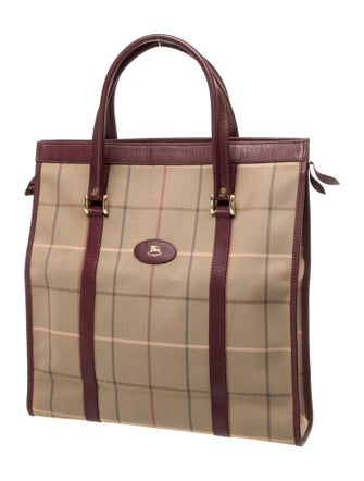 Burberry's Canvas Top Handle Bag