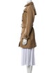 Burberry London Virgin Wool Trench Coat
