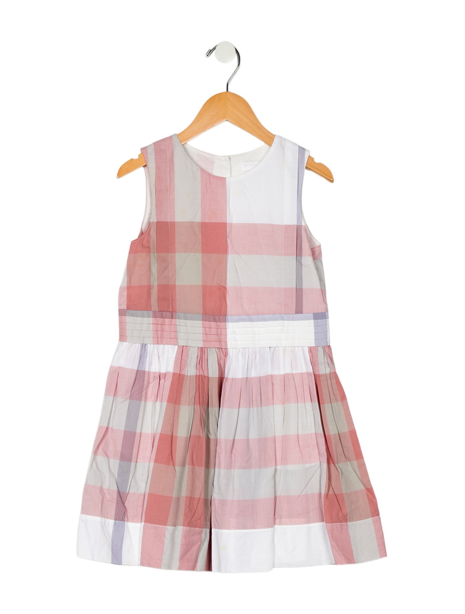 Burberry Burberry Girls' Sleeveless Cotton Dress