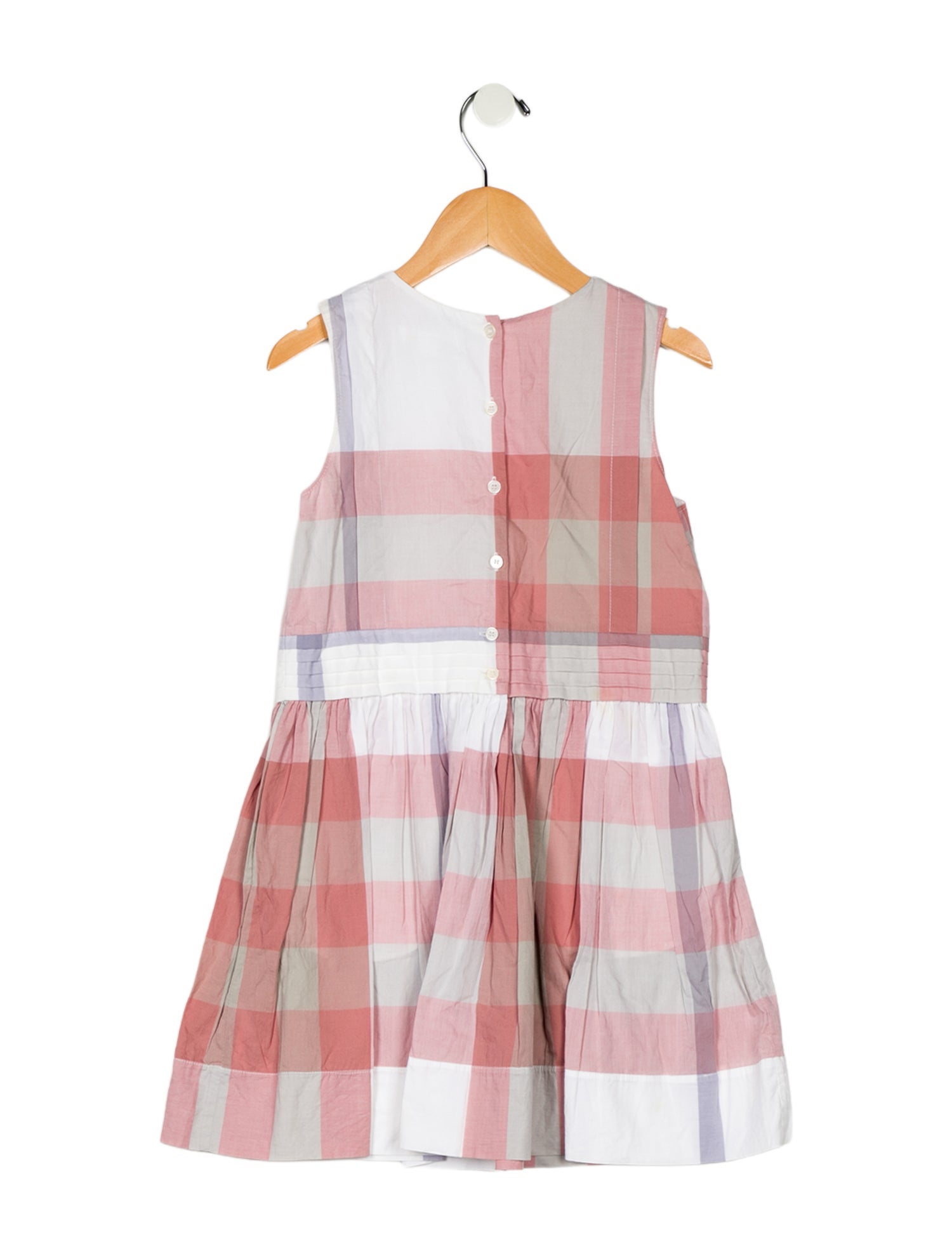Burberry Burberry Girls' Sleeveless Cotton Dress