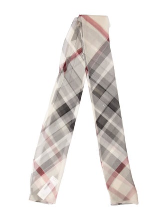 Burberry Exploded Check Pattern Scarf