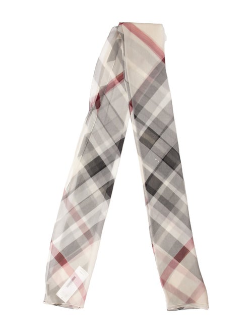 Burberry Exploded Check Pattern Scarf
