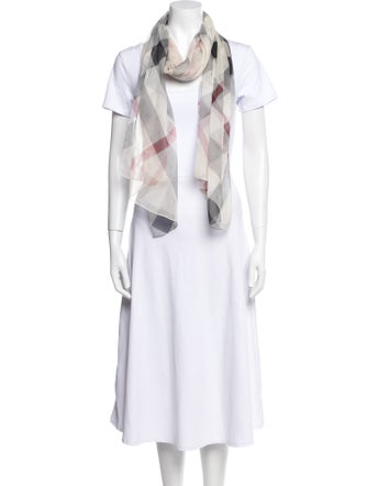 Burberry Exploded Check Pattern Scarf