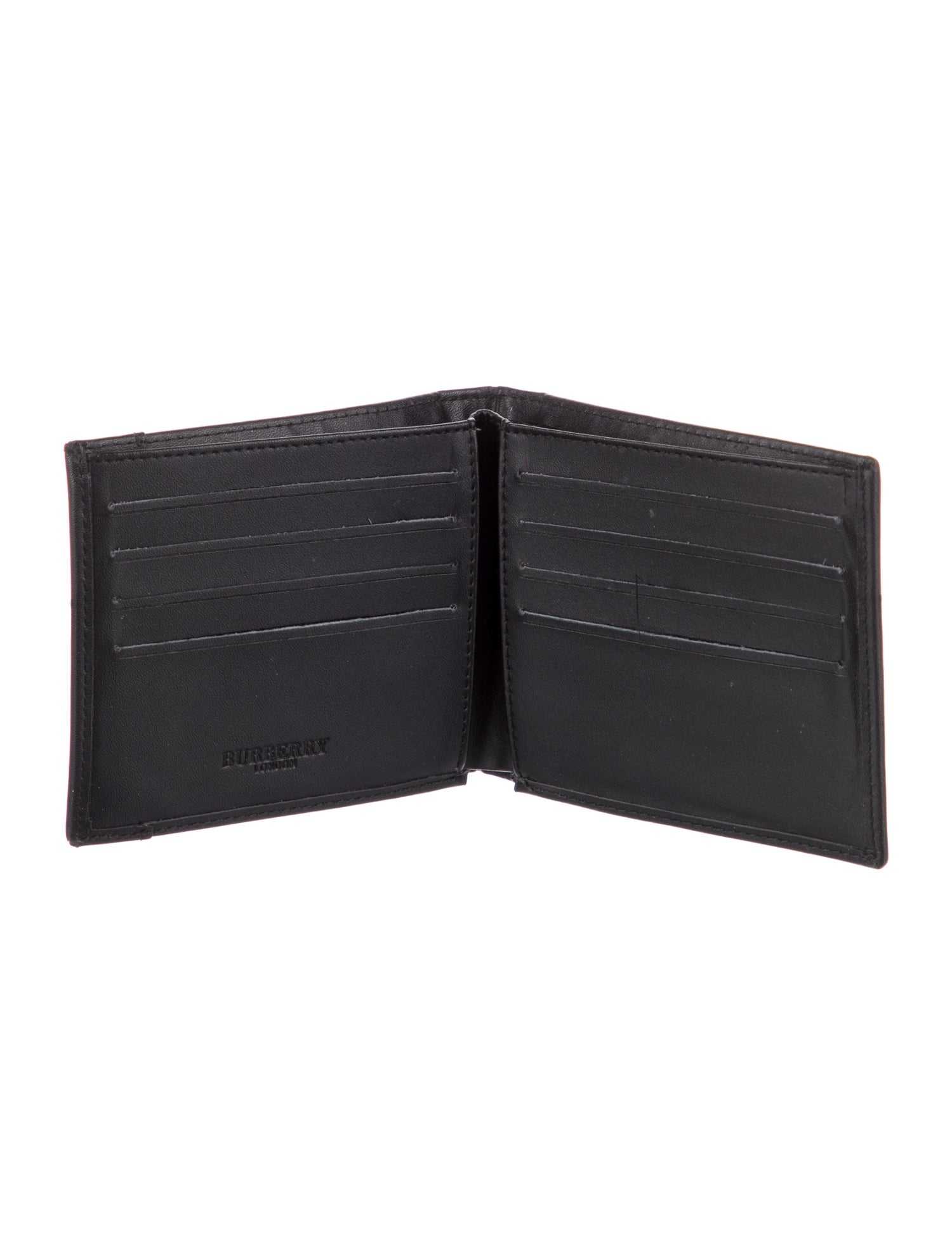 Burberry Leather Printed Wallet