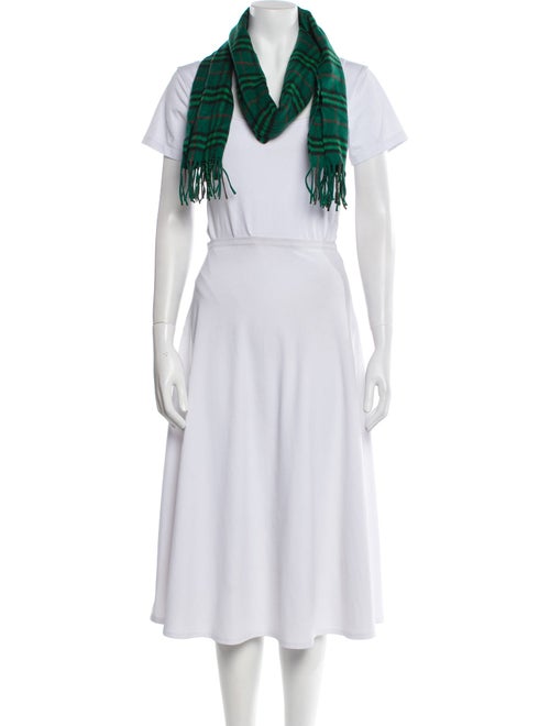 Burberry Cashmere House Check Pattern Scarf