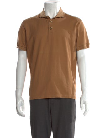 Burberry House Check Pattern Collar Polo Shirt