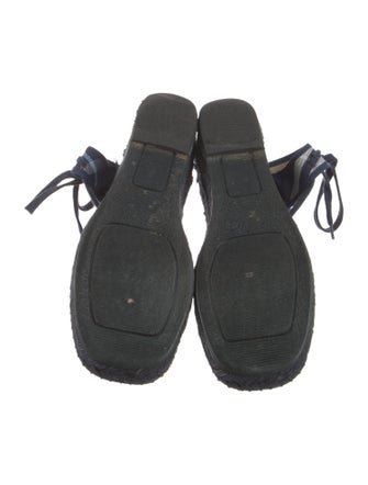 Burberry Nova Check Pattern Canvas Espadrilles