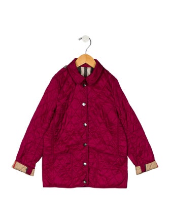 Burberry Burberry Girls' Collared Puffer Jacket