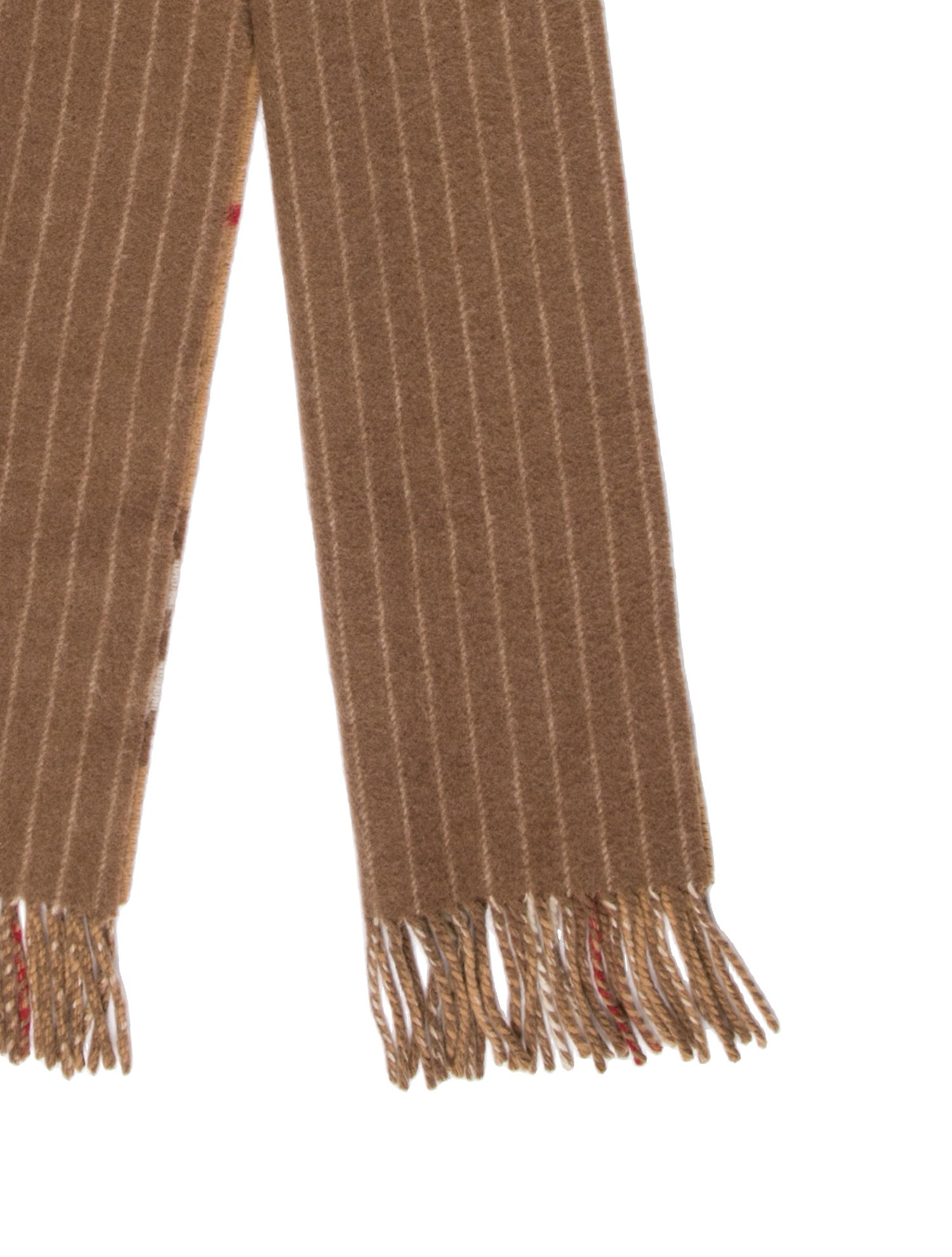 Burberry Merino Wool Striped Scarf