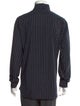 Burberry Striped Long Sleeve Dress Shirt
