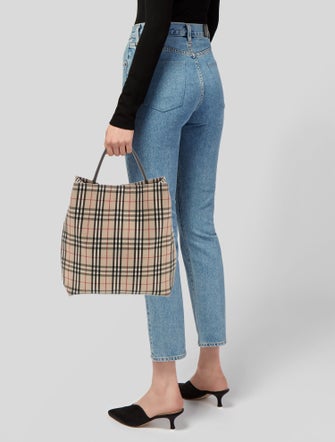 Burberry Nova Check Tote