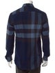 Burberry Exploded Check Pattern Long Sleeve Shirt