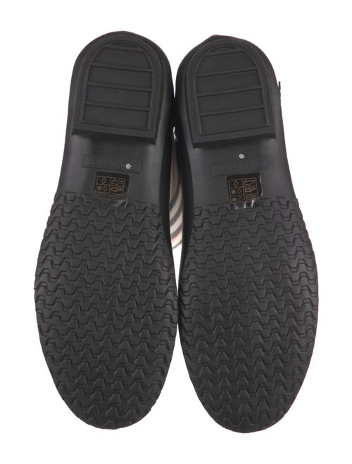 Burberry House Check Pattern Rubber Rain Boots