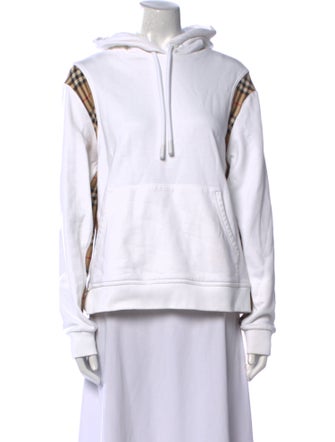 Burberry V-Neck Long Sleeve Sweatshirt