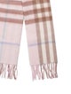 Burberry Cashmere Plaid Print Scarf