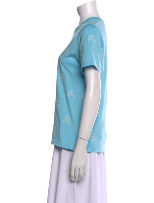 Burberry Printed Crew Neck T-Shirt