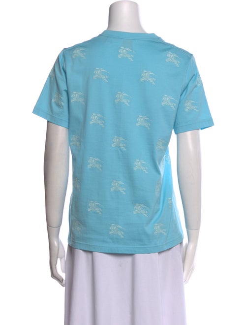 Burberry Printed Crew Neck T-Shirt